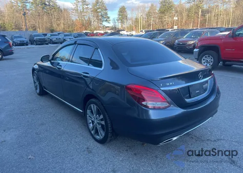 2016 Mercedes-Benz C 300 4Matic from USA, damaged, VIN WDDWF4KB1GR163573